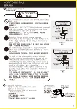 Предварительный просмотр 9 страницы KDK 40BECH Installation And Operating Instructions Manual