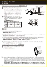 Предварительный просмотр 16 страницы KDK 40BECH Installation And Operating Instructions Manual