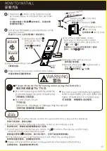 Предварительный просмотр 17 страницы KDK 40BECH Installation And Operating Instructions Manual