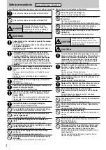 Предварительный просмотр 2 страницы KDK F-M14C5 Operating And Installation Instructions