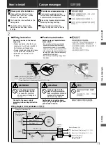 Предварительный просмотр 11 страницы KDK F-M14CZ Operating And Installation Instructions