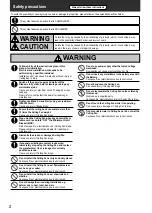 Предварительный просмотр 2 страницы KDK F-M14DZ Operating And Installation Instructions