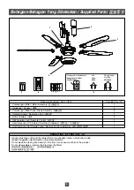 Предварительный просмотр 6 страницы KDK F-M15E2 Operating And Installation Instructions