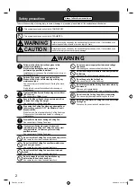 Предварительный просмотр 2 страницы KDK F-M15H5 Operating And Installation Instructions