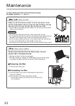 Preview for 22 page of KDK GHC12X Operating Instructions Manual