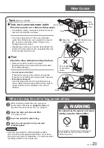 Предварительный просмотр 23 страницы KDK GHC12X Operating Instructions Manual