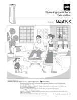 KDK GZB10X Operating Instructions Manual preview