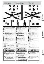 Preview for 9 page of KDK K14QF Operating And Installation Instructions