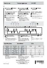 Предварительный просмотр 20 страницы KDK K14QF Operating And Installation Instructions