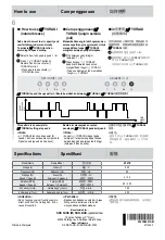 Предварительный просмотр 20 страницы KDK K14TE Operating And Installation Instructions