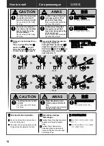 Предварительный просмотр 18 страницы KDK K14XF Operating And Installation Instructions