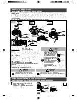 Предварительный просмотр 8 страницы KDK K14Z9 Operating And Installation Instructions