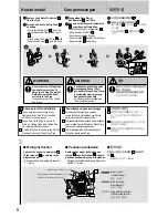 Preview for 8 page of KDK K14ZW Operating And Installation Instructions