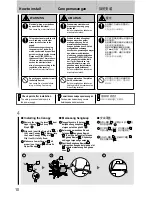 Preview for 10 page of KDK K15UW Operating And Installation Instructions