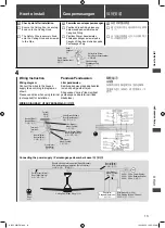 Предварительный просмотр 13 страницы KDK K15VC Operating And Installation Instructions