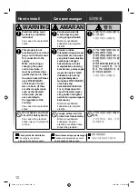 Предварительный просмотр 12 страницы KDK K15YX Operating And Installation Instructions