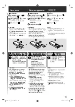 Предварительный просмотр 15 страницы KDK K15YX Operating And Installation Instructions