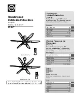 KDK K18NY Operating And Installation Instructions предпросмотр