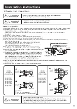 Предварительный просмотр 11 страницы KDK K25DSF2NET Operating Instructions Manual