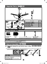 Предварительный просмотр 5 страницы KDK M48WG Operating And Installation Instructions