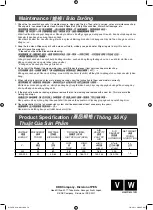 Preview for 16 page of KDK M56PR Operating And Installation Instructions