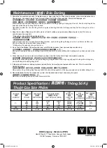 Предварительный просмотр 16 страницы KDK M56XR Operating And Installation Instructions