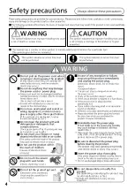 Preview for 4 page of KDK RXL55H Operating Instructions Manual