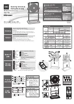 KDK SC30X Operating Instructions Manual preview