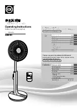 Preview for 1 page of KDK SM30H Operating Instructions Manual