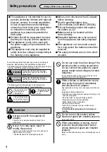 Preview for 4 page of KDK SM30H Operating Instructions Manual