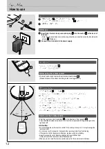 Preview for 12 page of KDK SM30H Operating Instructions Manual