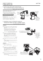 Preview for 9 page of KDK T09BC Installation Instructions Manual