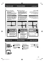 Предварительный просмотр 21 страницы KDK T48XC /  T48XCMN Operating And Installation Instructions