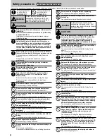 Preview for 2 page of KDK U60FW Operating And Installation Instructions