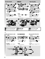 Preview for 12 page of KDK U60FW Operating And Installation Instructions