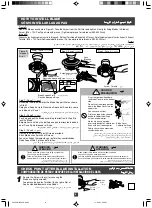 Preview for 8 page of KDK V56VK Operating And Installation Instructions