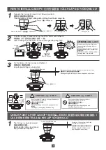 Предварительный просмотр 7 страницы KDK v60wk Operating And Installation Manual