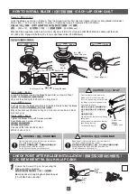 Предварительный просмотр 8 страницы KDK v60wk Operating And Installation Manual