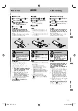 Предварительный просмотр 13 страницы KDK W56WV Operating And Installation Instructions