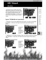 Preview for 5 page of KDS HD View4 Operating Instructions Manual