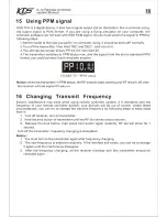 Preview for 20 page of KDS K-7X System Manual