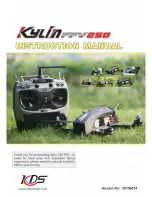 Preview for 1 page of KDS Kylin FPV250 Instruction Manual