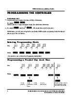 Preview for 8 page of Keating Of Chicago 8 Product Cooking Controller IM-2000 Operating & Programming Manual