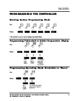 Preview for 11 page of Keating Of Chicago 8 Product Cooking Controller IM-2000 Operating & Programming Manual