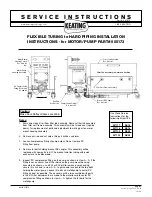 Preview for 1 page of Keating Of Chicago Flexible Tubing to Hard Piping 055173 Service Instructions