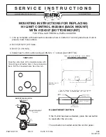 Preview for 2 page of Keating Of Chicago Instant Recovery 004341 Mounting Instructions