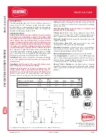 Preview for 2 page of Keating Of Chicago Instant Recovery 10x11AA Gas Specification Sheet