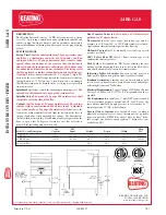 Preview for 2 page of Keating Of Chicago Instant Recovery 24 BB Specification Sheet