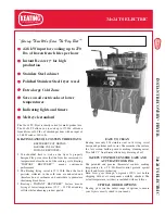 Preview for 1 page of Keating Of Chicago Instant Recovery 34x24 TS Specification Sheet