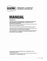 Keating Of Chicago Meridian 10 Manual preview